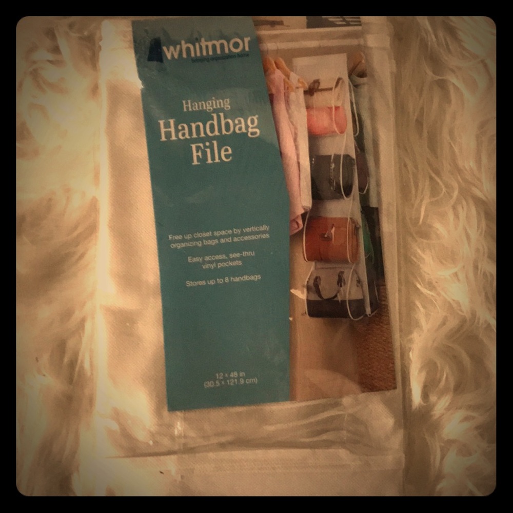 2 HANGING HANDBAG FILES!